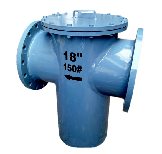 Pot Type Strainer Flanged End 